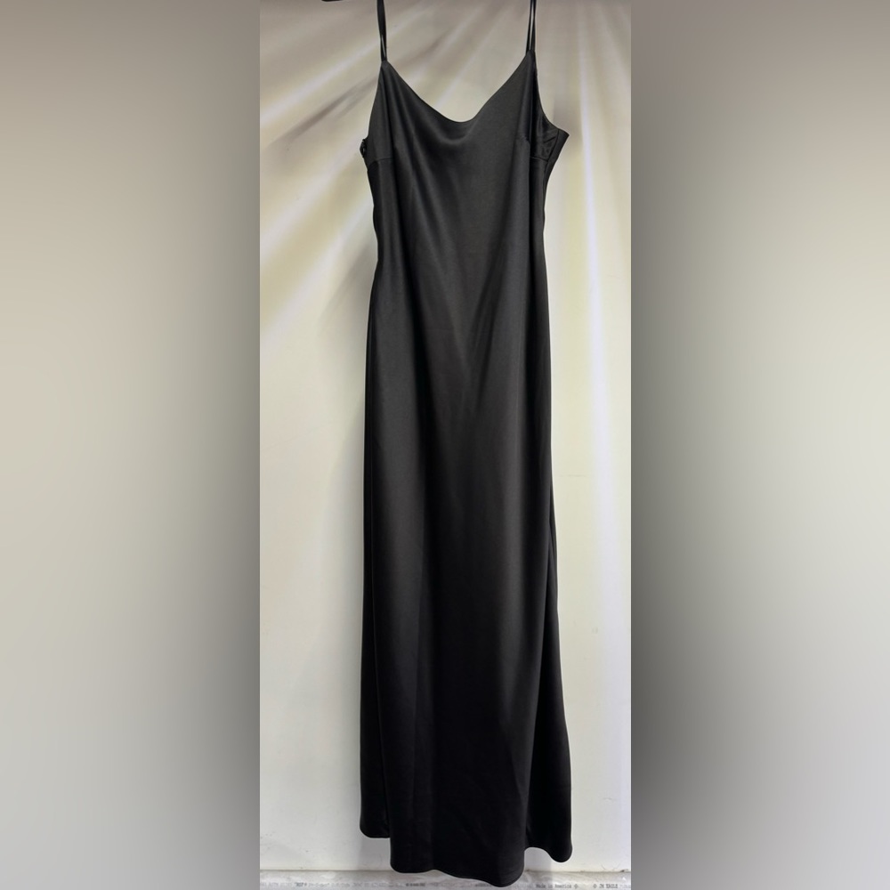 Silky Satin Black Madi Dress - NWT - Size M